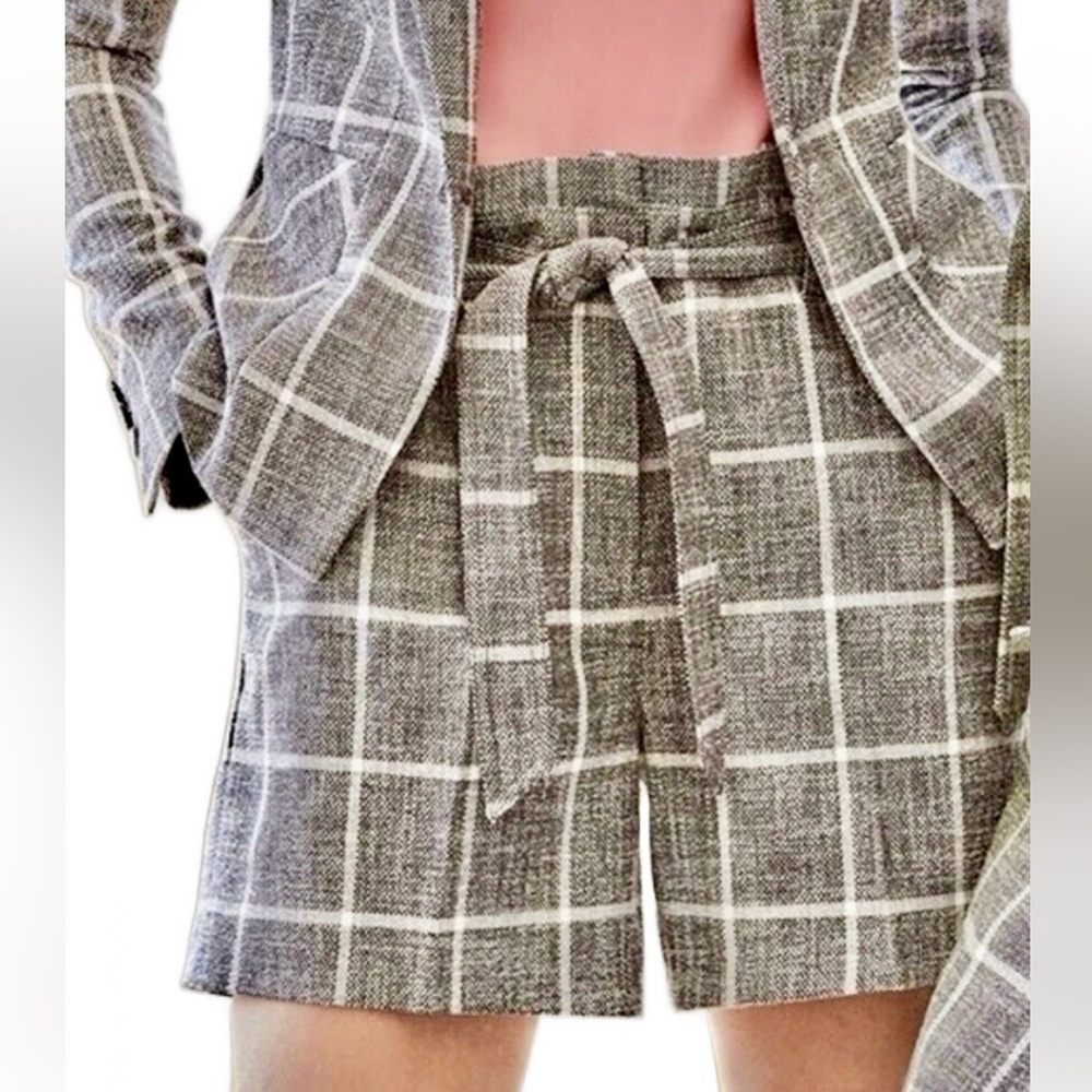 White House Black Market Plaid Shorts